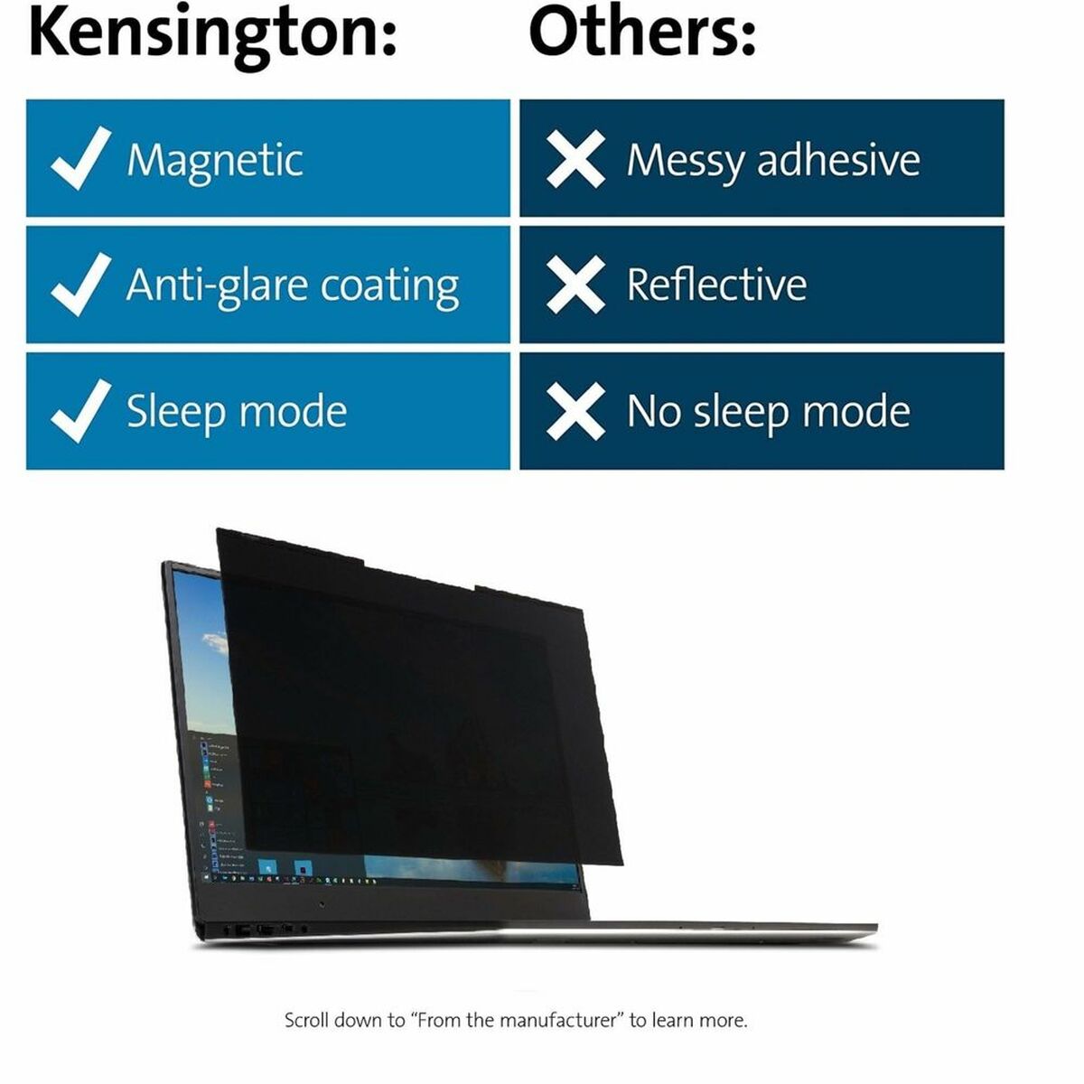 Privacy Filter for Monitor Kensington K58353WW            