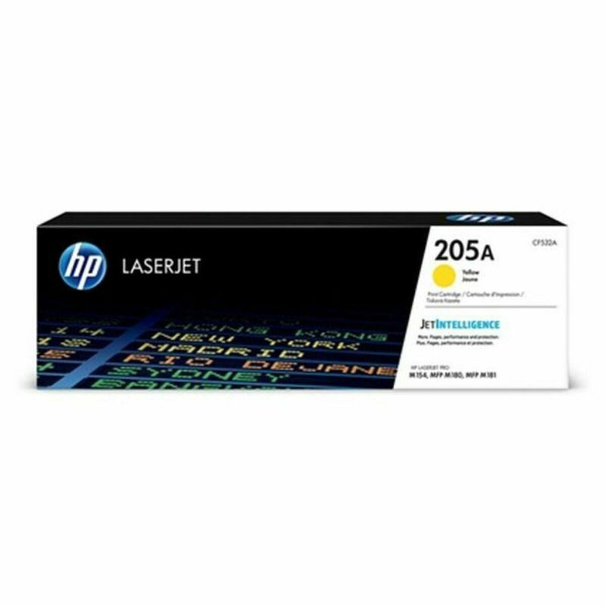 Toner original HP 205A Jaune