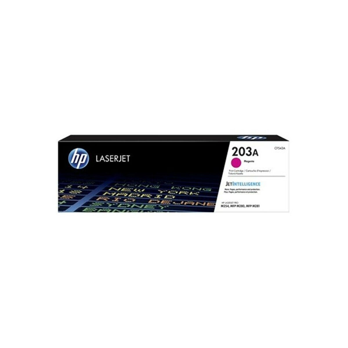 Toner original HP 203A Magenta