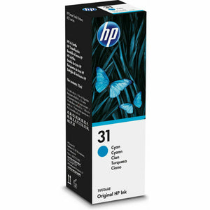 Nachfülltinte für Kartuschen HP 31 70-ml Cyan Original Ink Bottle Türkis