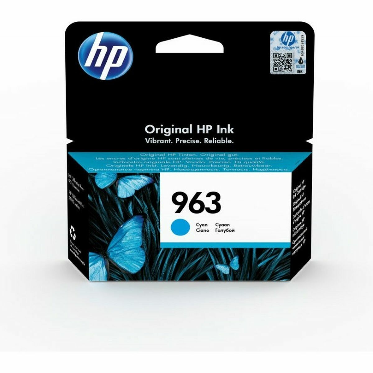 Cartouche d'encre originale HP Cyan