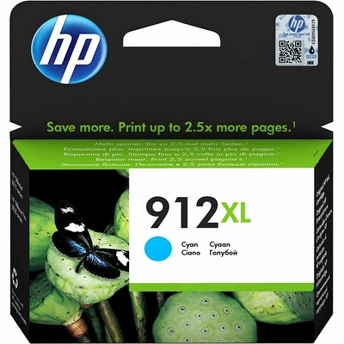 Original Ink Cartridge HP Cyan