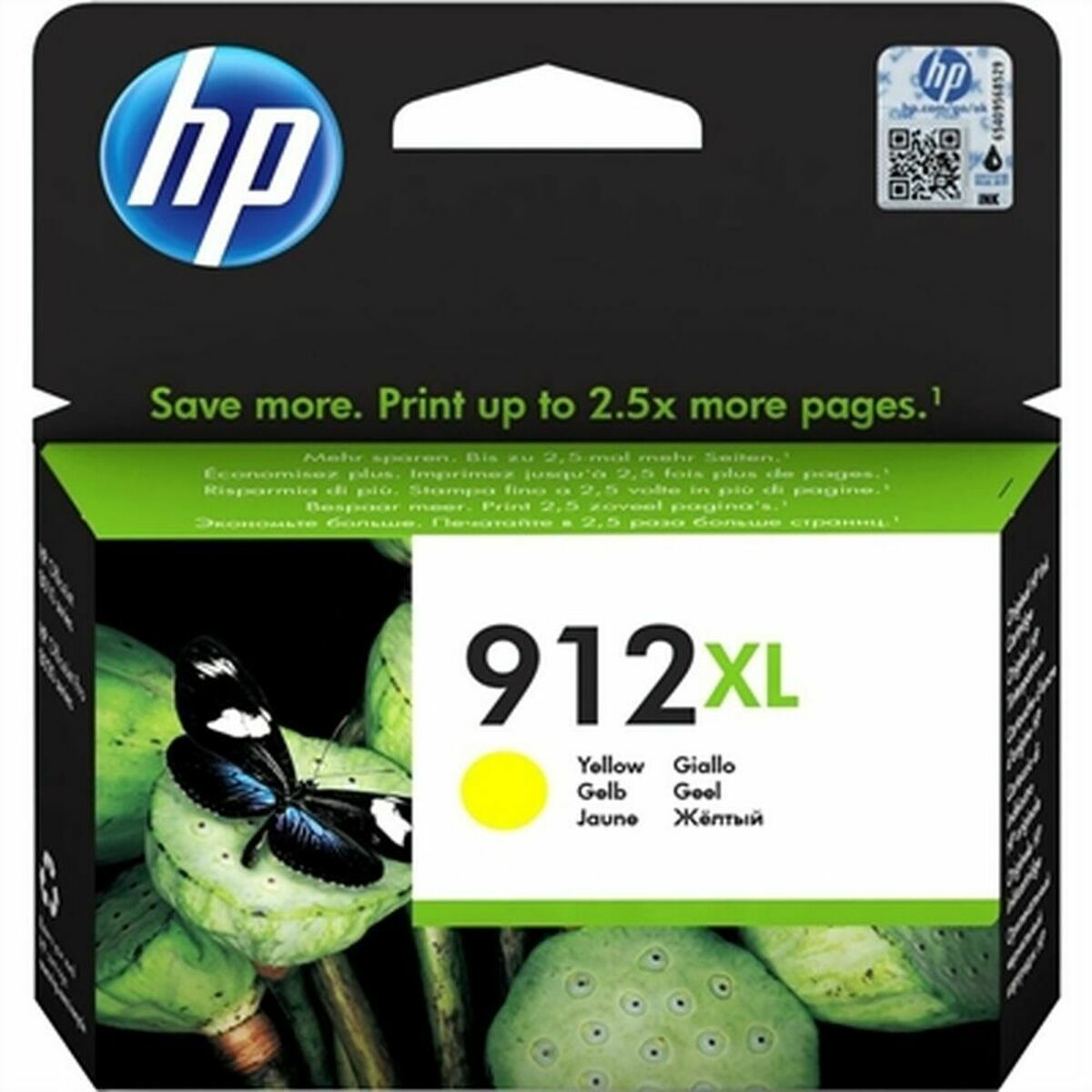 Original Ink Cartridge HP Yellow