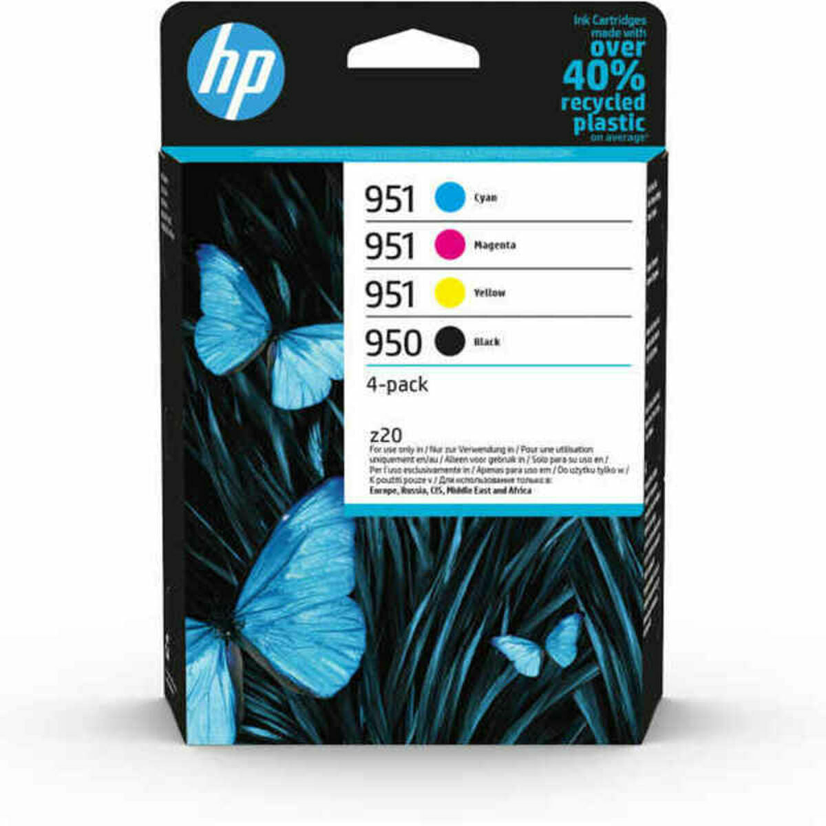 Original Ink Cartridge HP Yellow Black Magenta