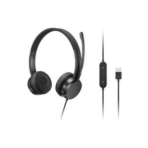 Headphones with Microphone Lenovo 4XD1K18260 Black