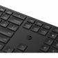 Clavier sans fil HP 4R013AA Noir Espagnol Qwerty