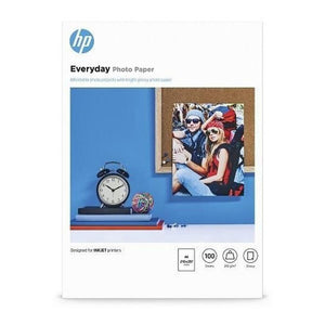 Glänzendes Photopapier HP A4