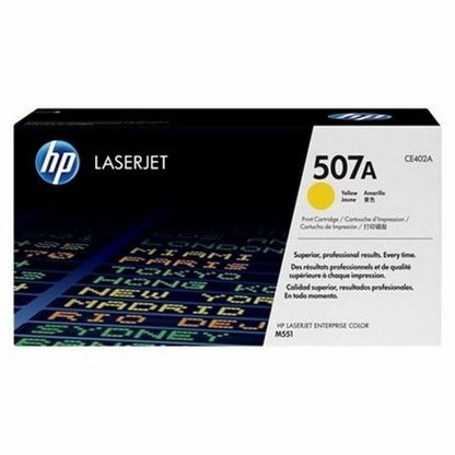 Toner original HP 507A Jaune