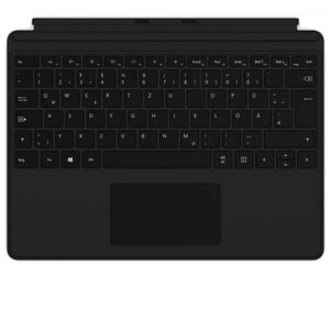 Clavier avec pavé tactile Surface Pro 8/Pro X Microsoft 8XB-00012 Noir Espagnol Qwerty