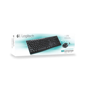 Keyboard and Wireless Mouse Logitech MK270 Azerty French