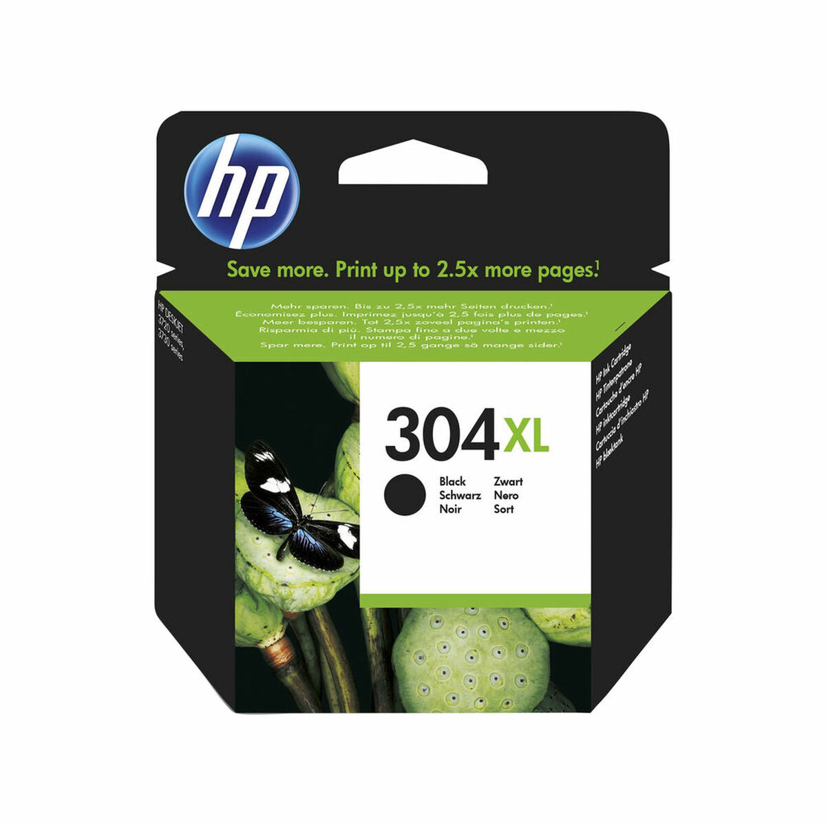 Original Ink Cartridge HP N9K08AE#301 Black