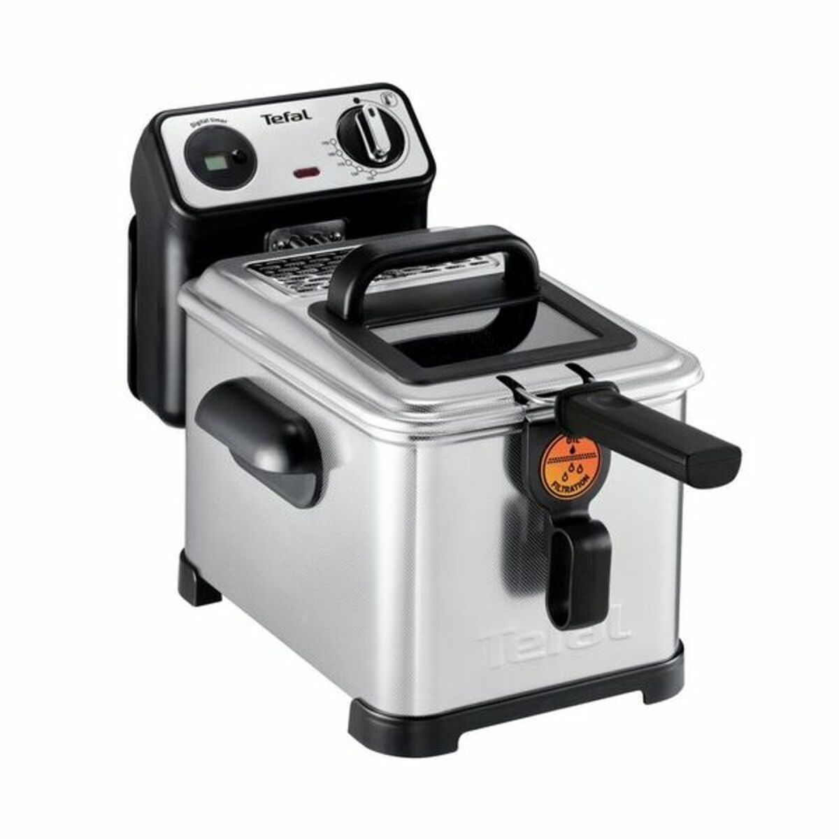 Deep-fat Fryer Tefal FR5111 1,2 kg 3 L Inox 2400W Metal Steel 2400W