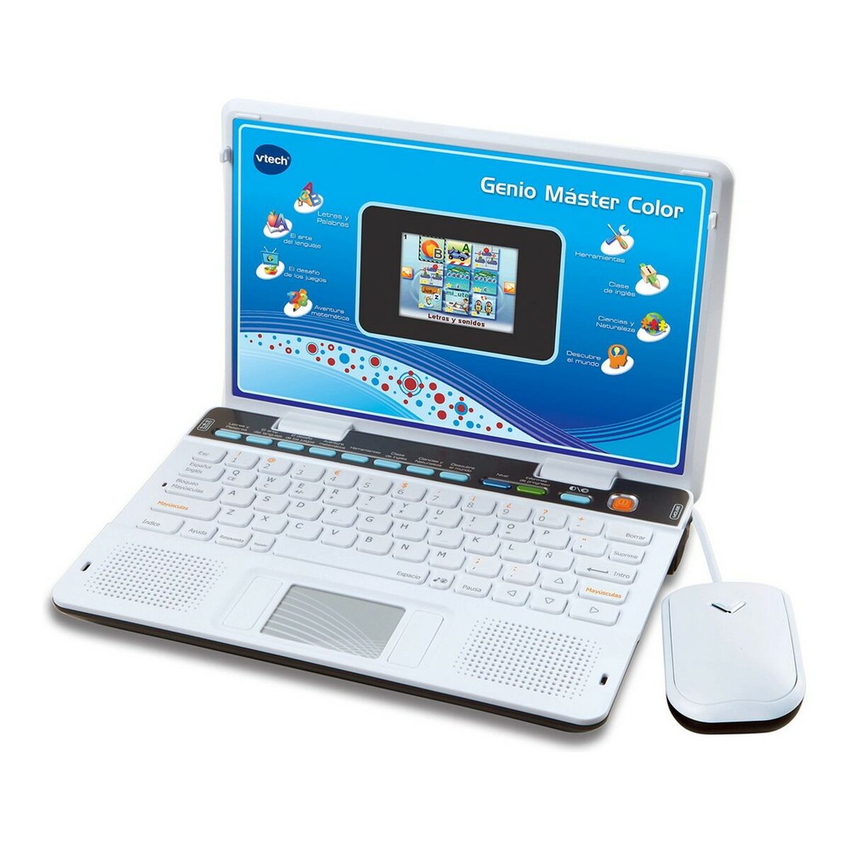 Ordinateur portable Genio Master Vtech 3480-133847 ES 18 x 27 x 4 cm (ES-EN)