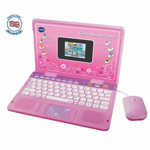 Ordinateur jouet Vtech Genio Master Color ES-EN 18 x 27 x 4 cm Rose