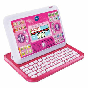 Ordinateur jouet Vtech Little App ES 18 x 26 x 4 cm Rose