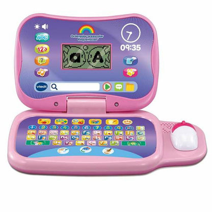 Ordinateur jouet Vtech Pequemouse ES 32,5 x 7,8 x 33 cm Rose