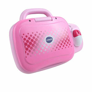 Ordinateur jouet Vtech Pequemouse ES 32,5 x 7,8 x 33 cm Rose