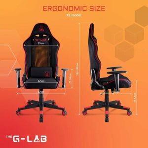 Gaming-Stuhl The G-Lab Oxygen Blau