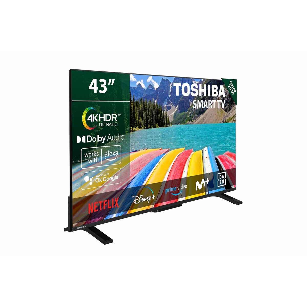 Smart TV Toshiba 40LV2E63DG 4K Ultra HD 43" LED