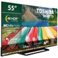 TV intelligente Toshiba 55UV3363DG 4K Ultra HD 55" LED