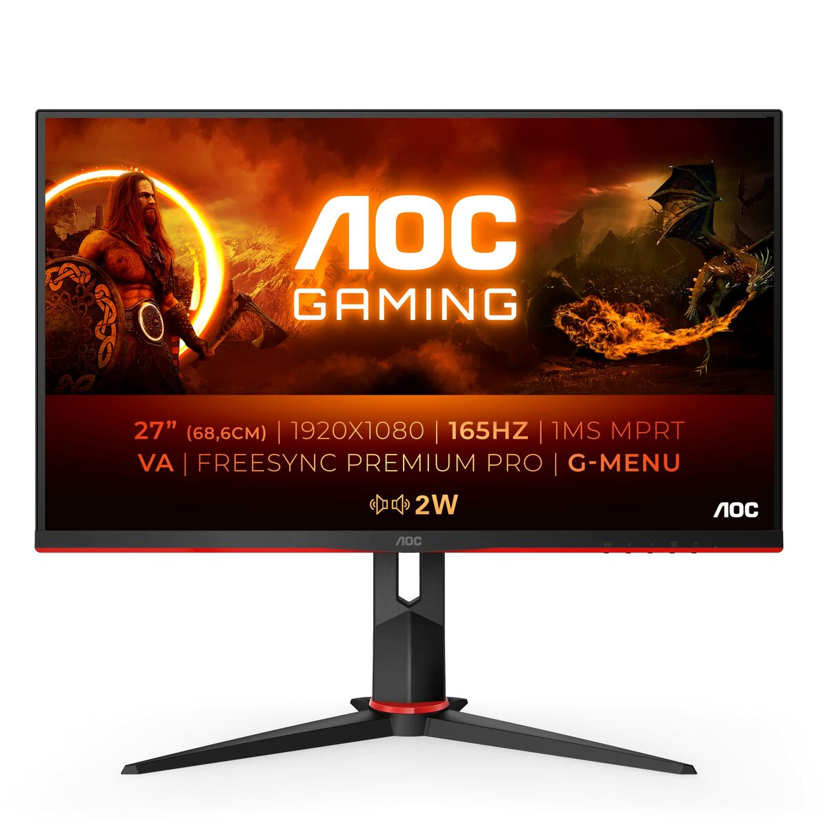 Écran AOC 27G2SAE/BK 27" Full HD 165 Hz