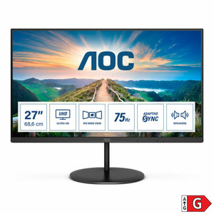 Monitor AOC U27V4EA 4K Ultra HD 27" IPS LED Flicker free