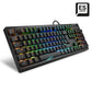 Clavier pour jeu Sharkoon 4044951030873 Noir Espagnol Qwerty