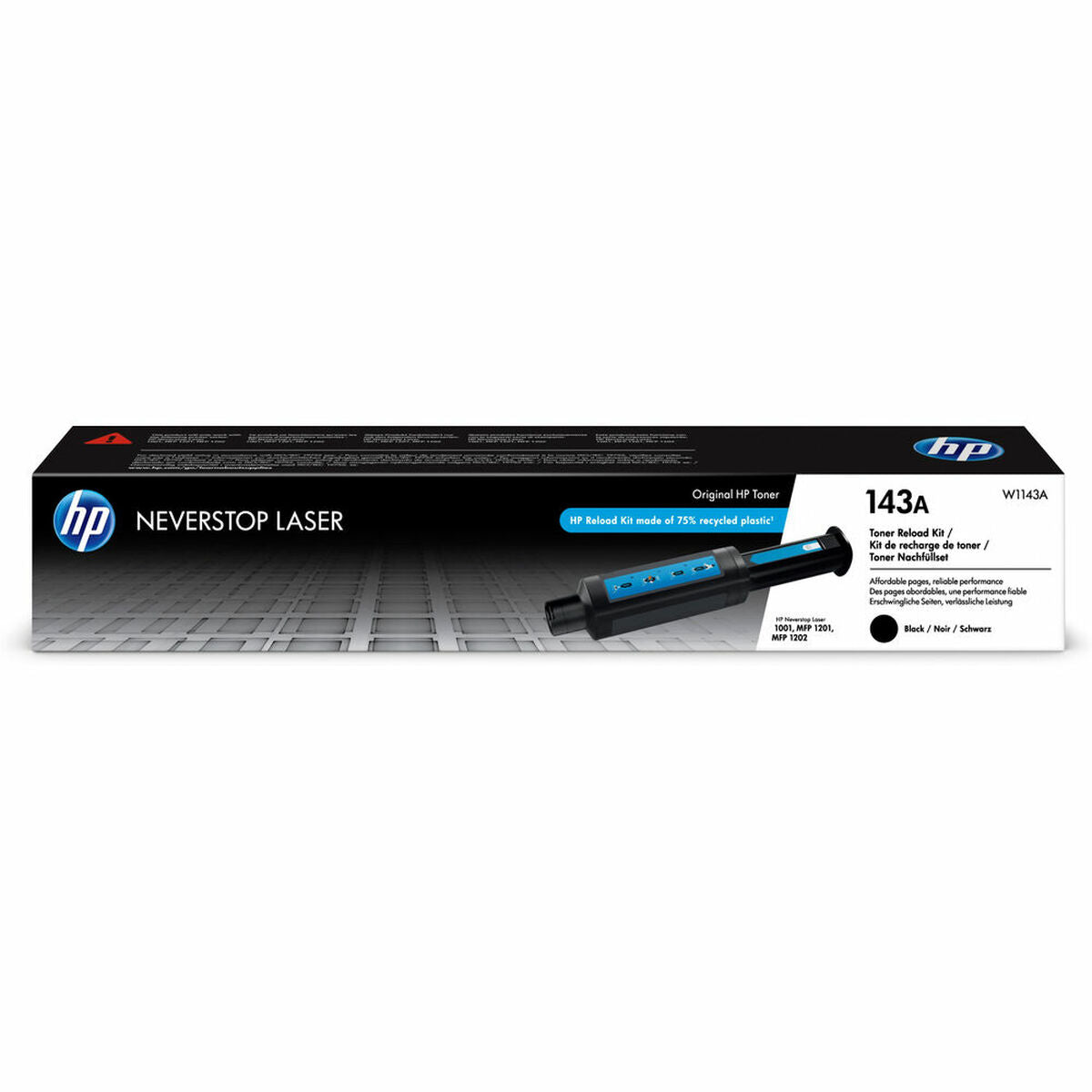 Recharge d'encre HP Noir Toner