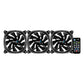 Ventilateur CPU Aerocool Astro 12 Pro Ø 12 cm 1000 rpm ARGB LED