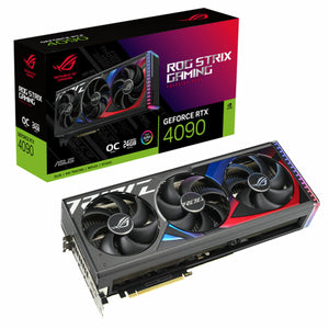 Graphics card Asus ROG-STRIX-RTX4090-O24G-GAMING 24 GB GDDR6 NVIDIA GeForce RTX 4090