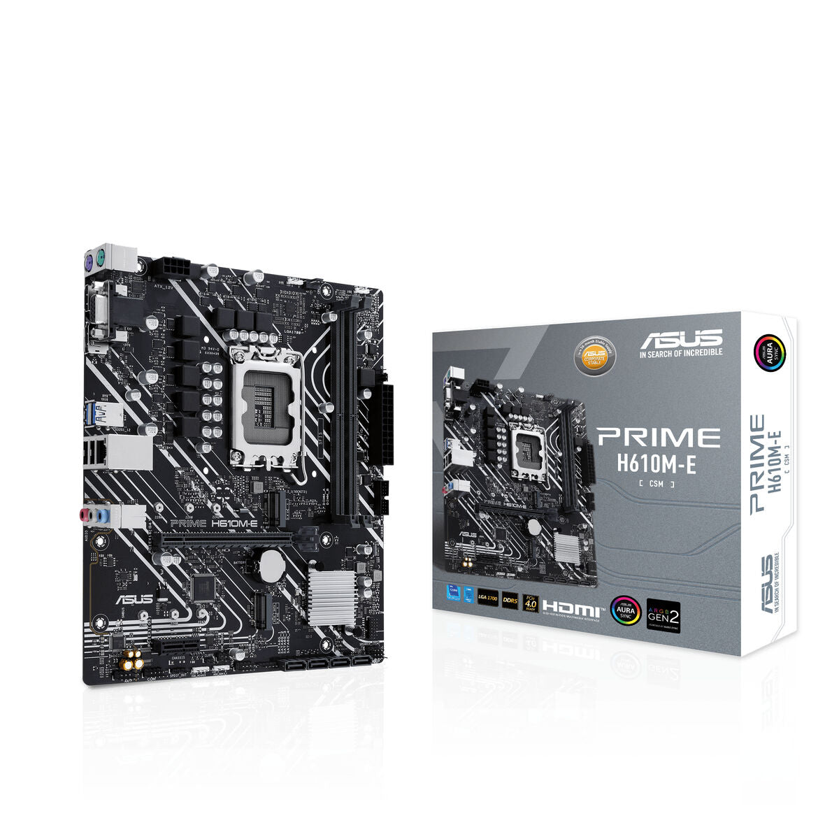 Carte Mère Asus PRIME H610M-E CSM LGA 1700