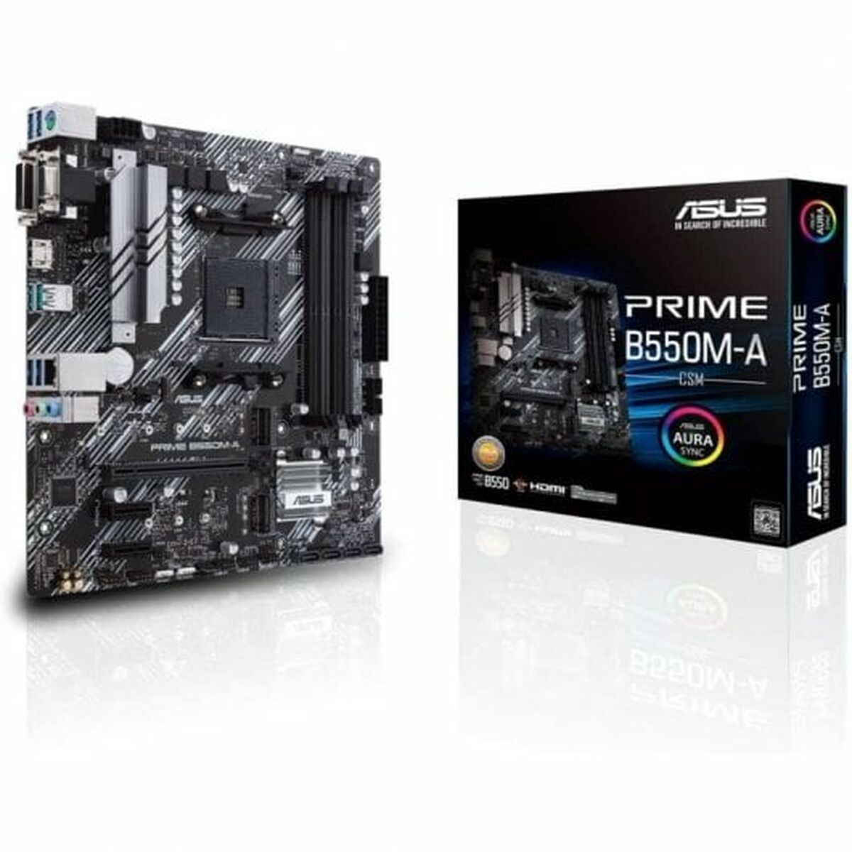 Motherboard Asus AMD B550 AMD AMD AM4 (Restauriert A)