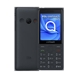 Mobiltelefon für ältere Erwachsene TCL T302D-3ALCA112 Schwarz Grau