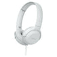 Headphones with Headband Philips TPV UH 201 WT White With cable