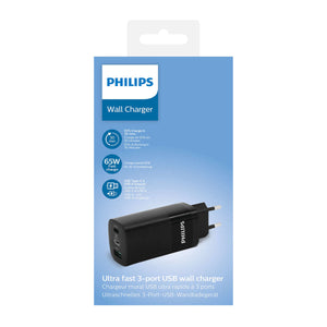 Wall Charger Philips DLP2681/12 65 W Black (1 Unit)