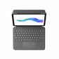 Tastatur Logitech Folio Touch Qwerty Spanisch Grau