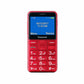 Téléphone portable pour personnes âgées Panasonic KX-TU155EXRN Rouge