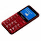 Téléphone portable pour personnes âgées Panasonic KX-TU155EXRN Rouge