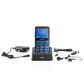 Téléphone portable pour personnes âgées Panasonic KX-TU155EXCN 2,4" Bleu