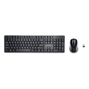 Clavier et souris sans fil Kensington Noir Espagnol Qwerty QWERTY