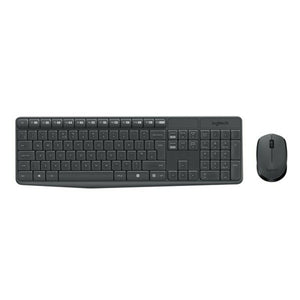 Clavier et souris sans fil Logitech 920-007919 Noir