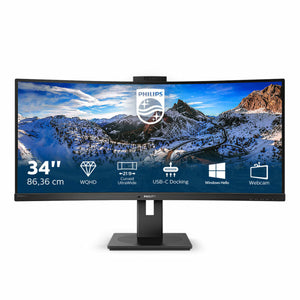 Écran Philips 346P1CRH/00 UltraWide Quad HD 100 Hz