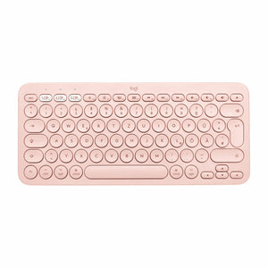 Keyboard Logitech 920-010400 Spanish Pink Spanish Qwerty QWERTY