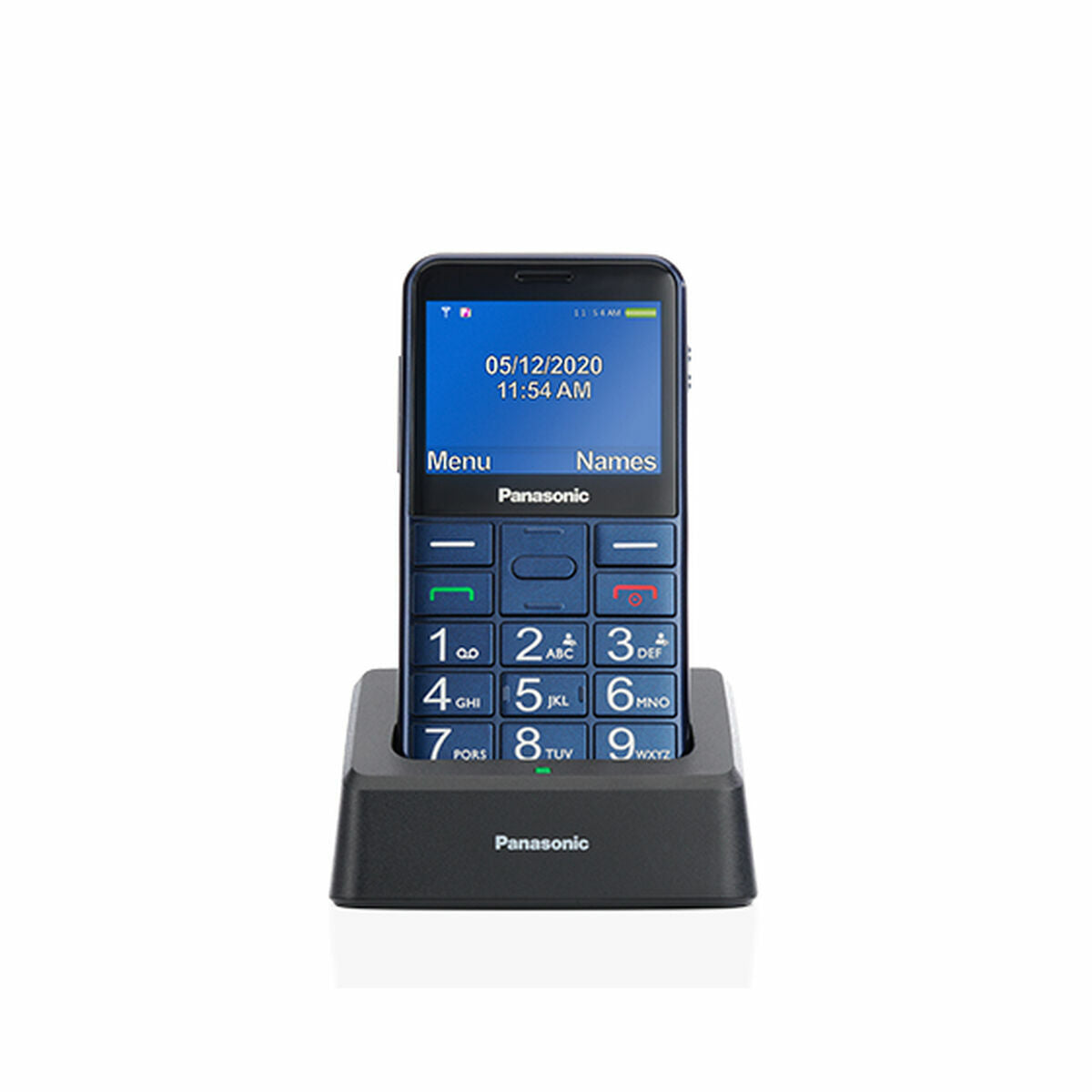 Mobiltelefon für ältere Erwachsene Panasonic KX-TU155EXCN 2,4" Blau