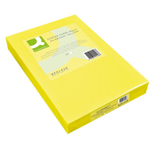 Printer Paper Q-Connect KF01426 Yellow A4 500 Sheets