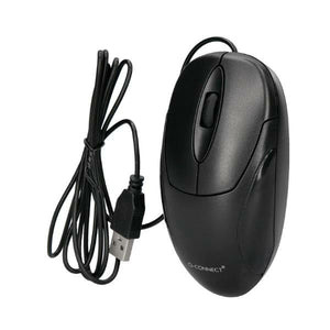 Mouse Q-Connect KF04368 Schwarz