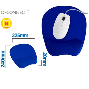 Tapis de Souris Q-Connect KF17231 Bleu