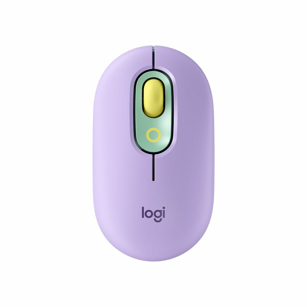 Mouse Logitech POP Mouse with emoji Violett grün