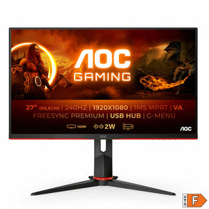 Monitor AOC C27G2ZU/BK 27" FHD LED Full HD 240 Hz