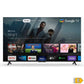 Smart TV TCL 55P631 Google TV LED Wi-Fi 55" 4K Ultra HD